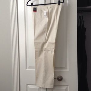 New York & Company Madison Trouser Cream 12p NWT